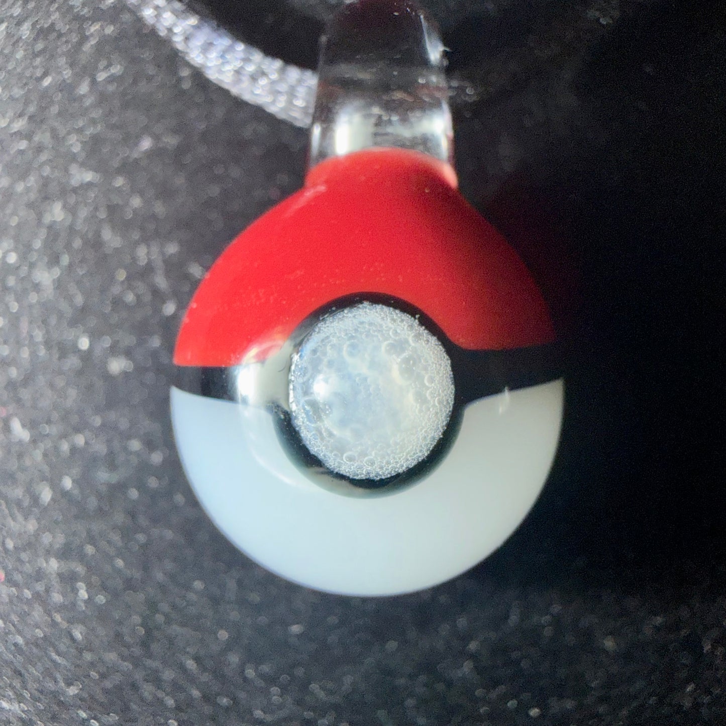 Bubble Button Pokeball - Pendant