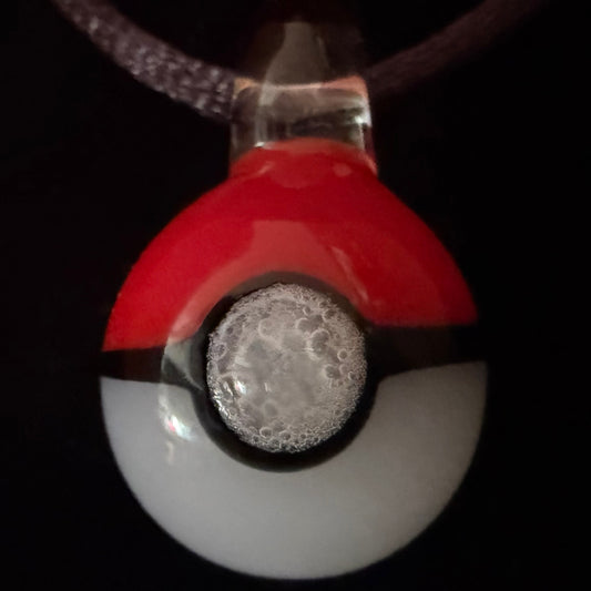 Bubble Button Pokeball - Pendant