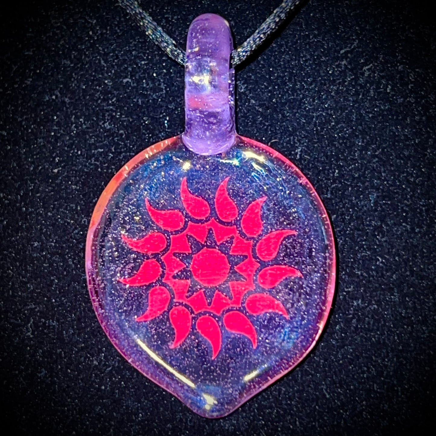 Purple Sun - Pendant