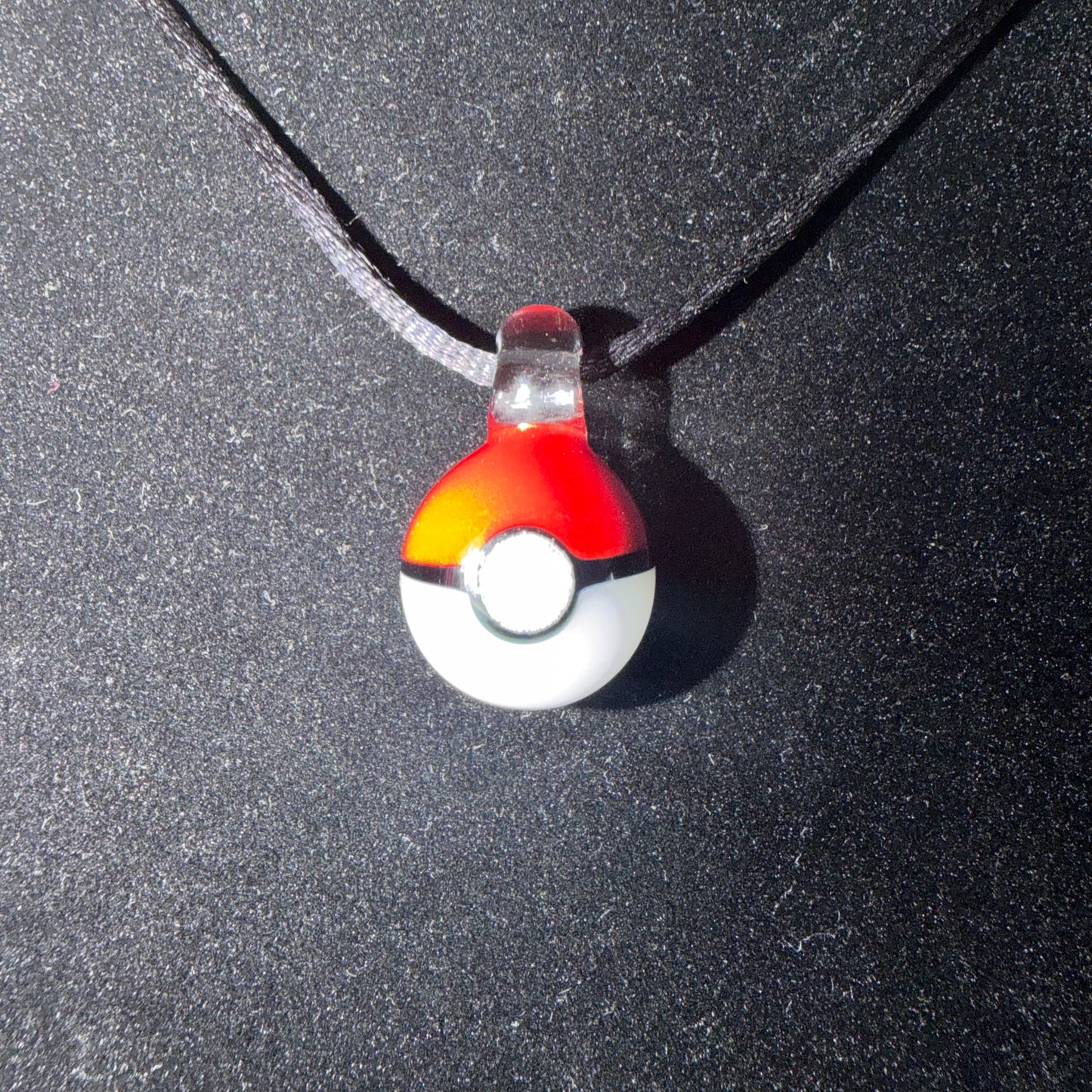 Bubble Button Pokeball - Pendant