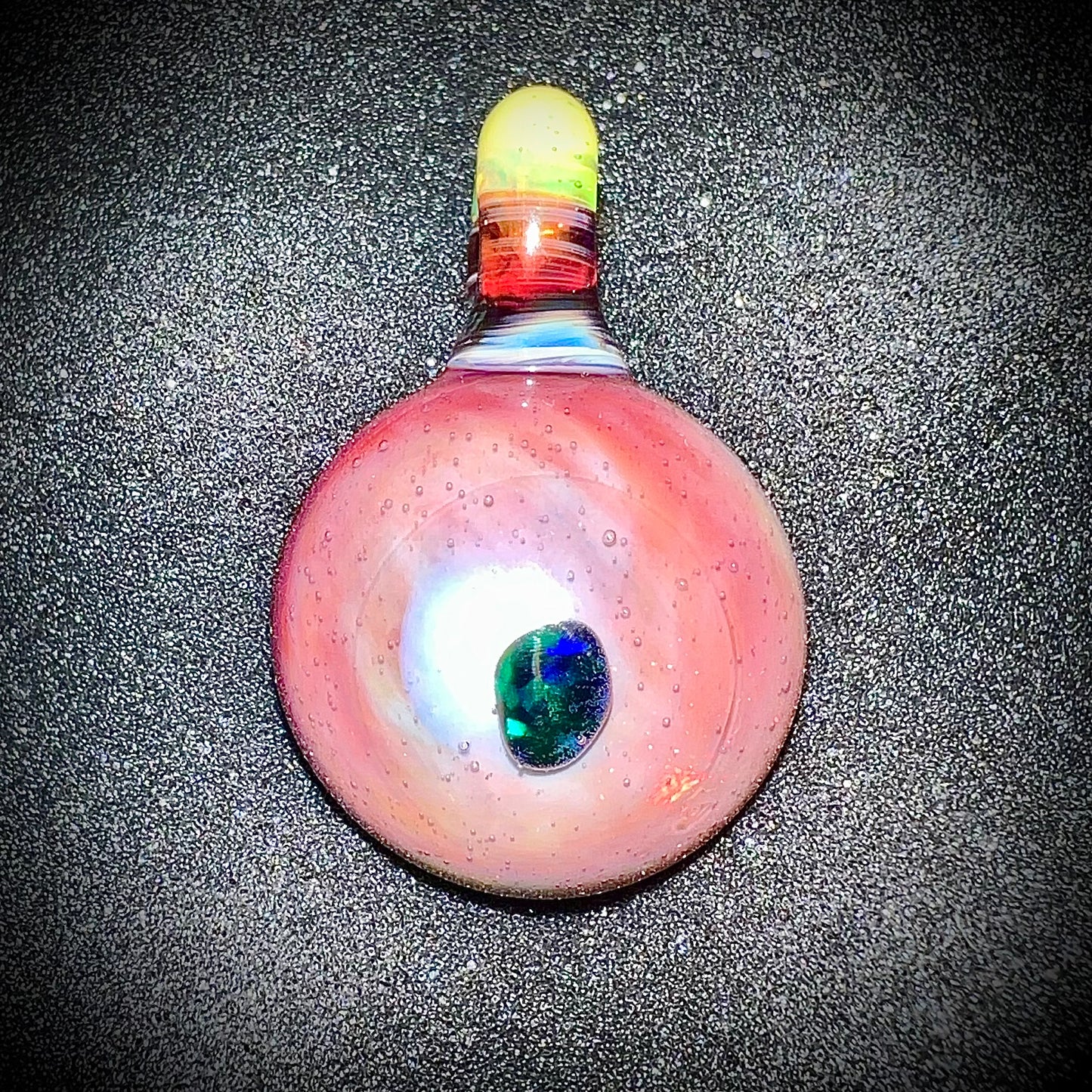 Opal in peach - Pendant