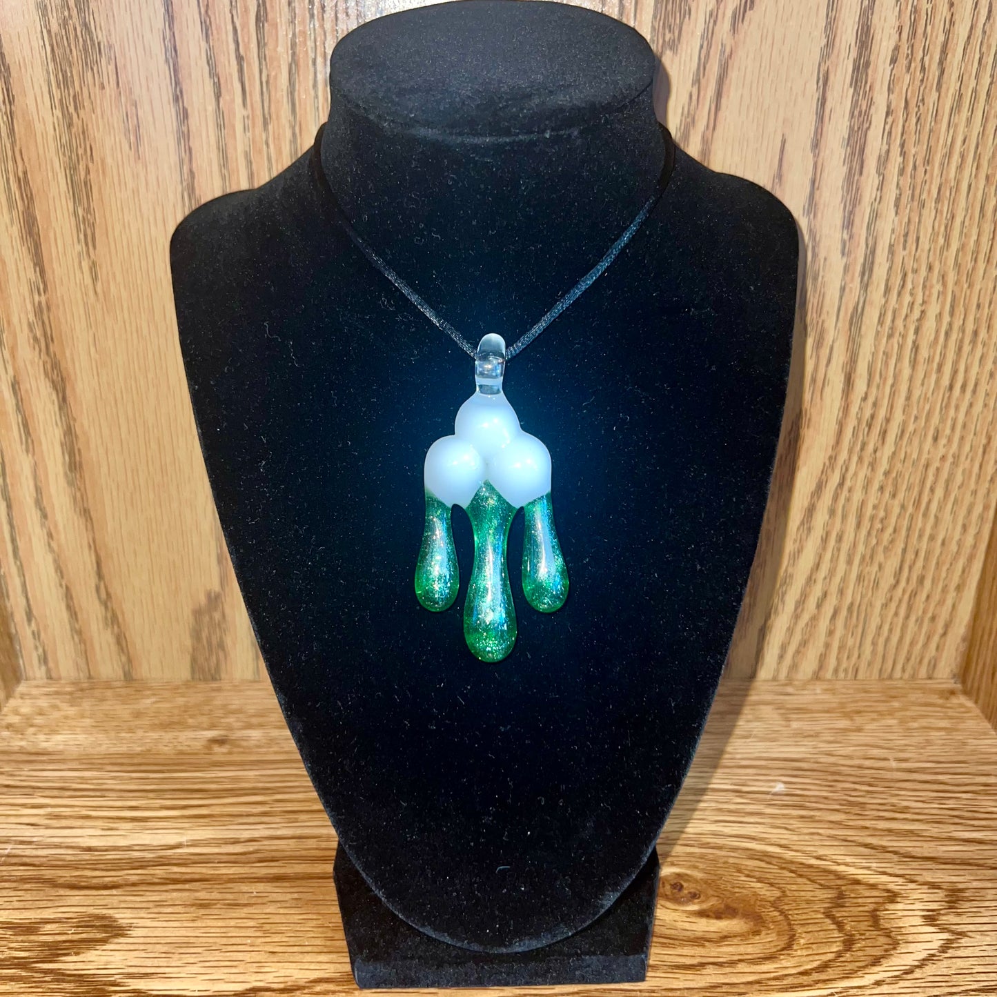 Green Spark Rain - Pendant