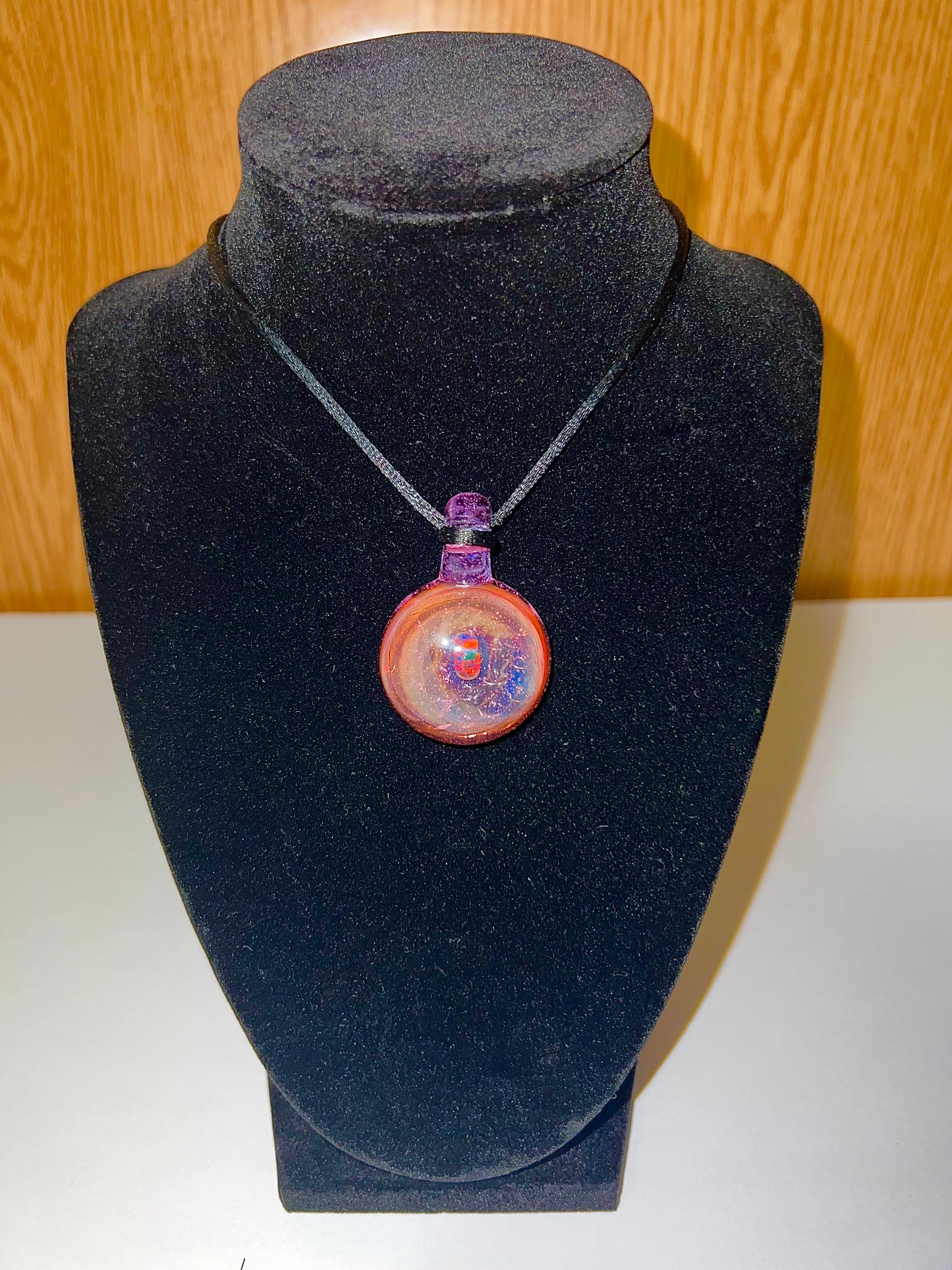 Opal Honeycomb Pendant