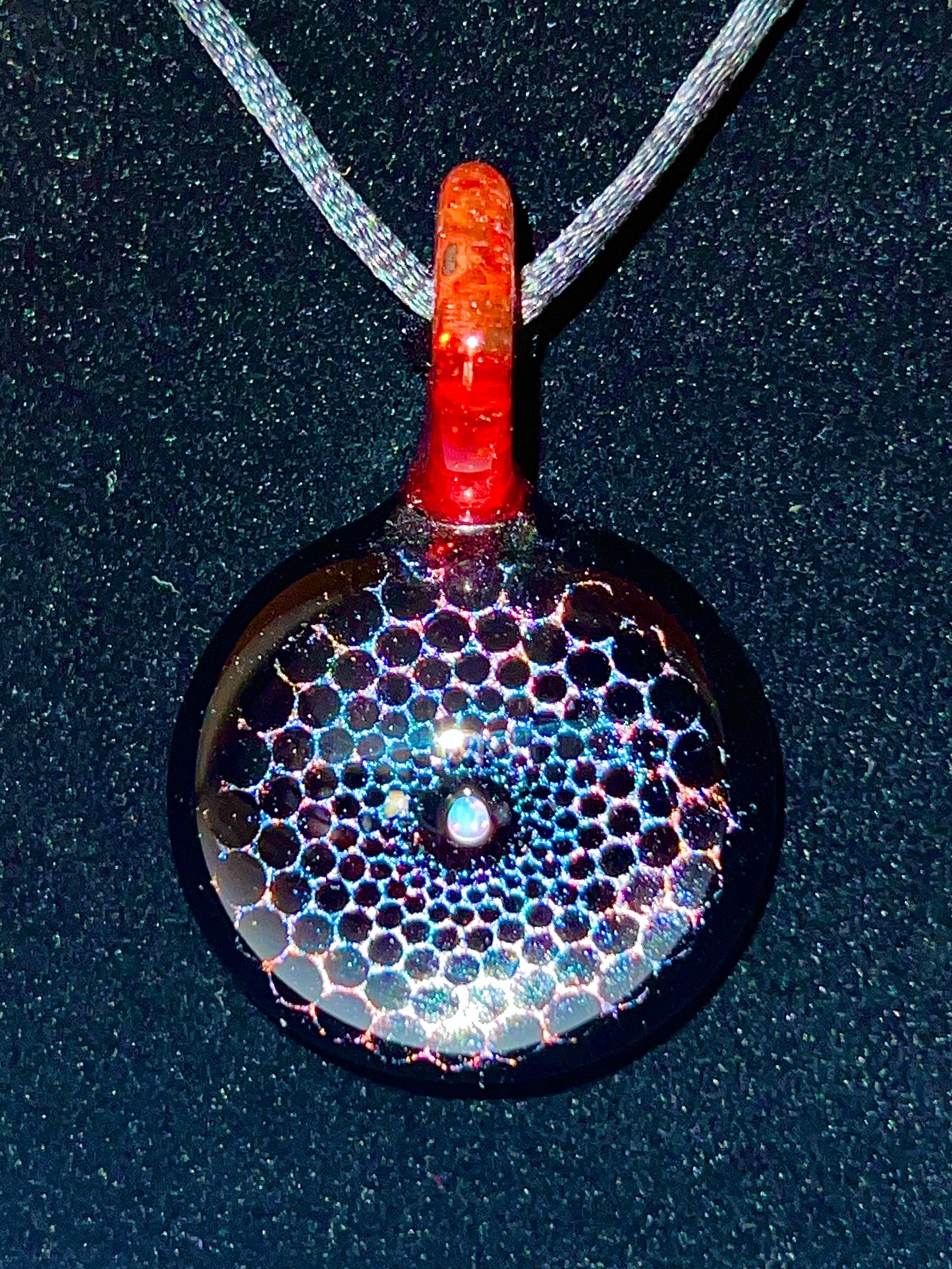 Opal Dichro Web - Pendant