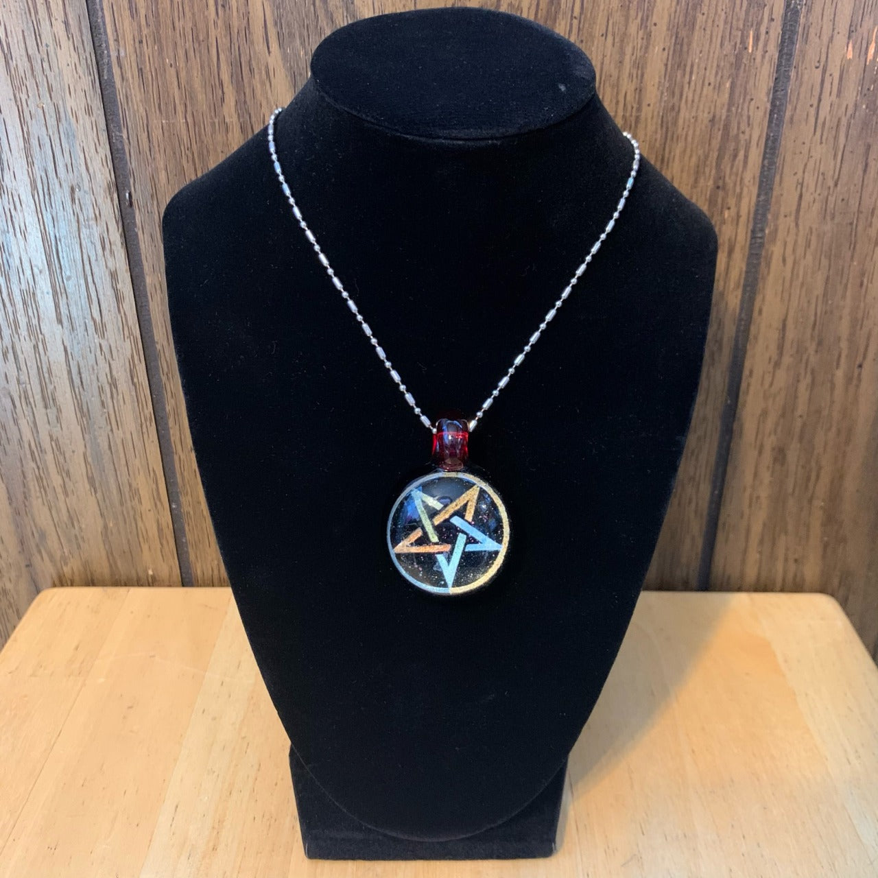 Dichro Pentagram Pendant