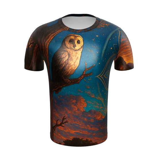 All Over - Owl Sky - t-shirt