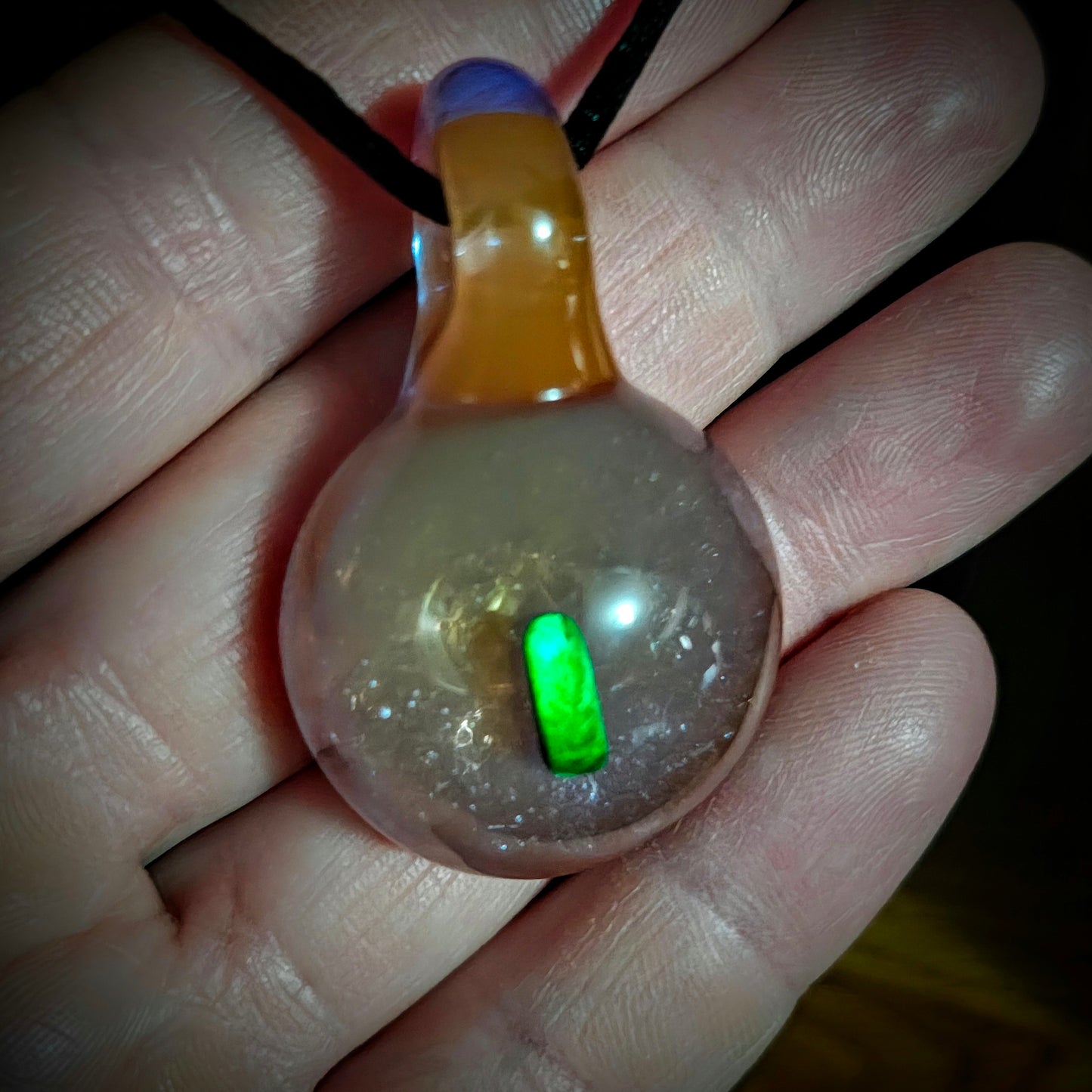 Opal in Orange - Pendant
