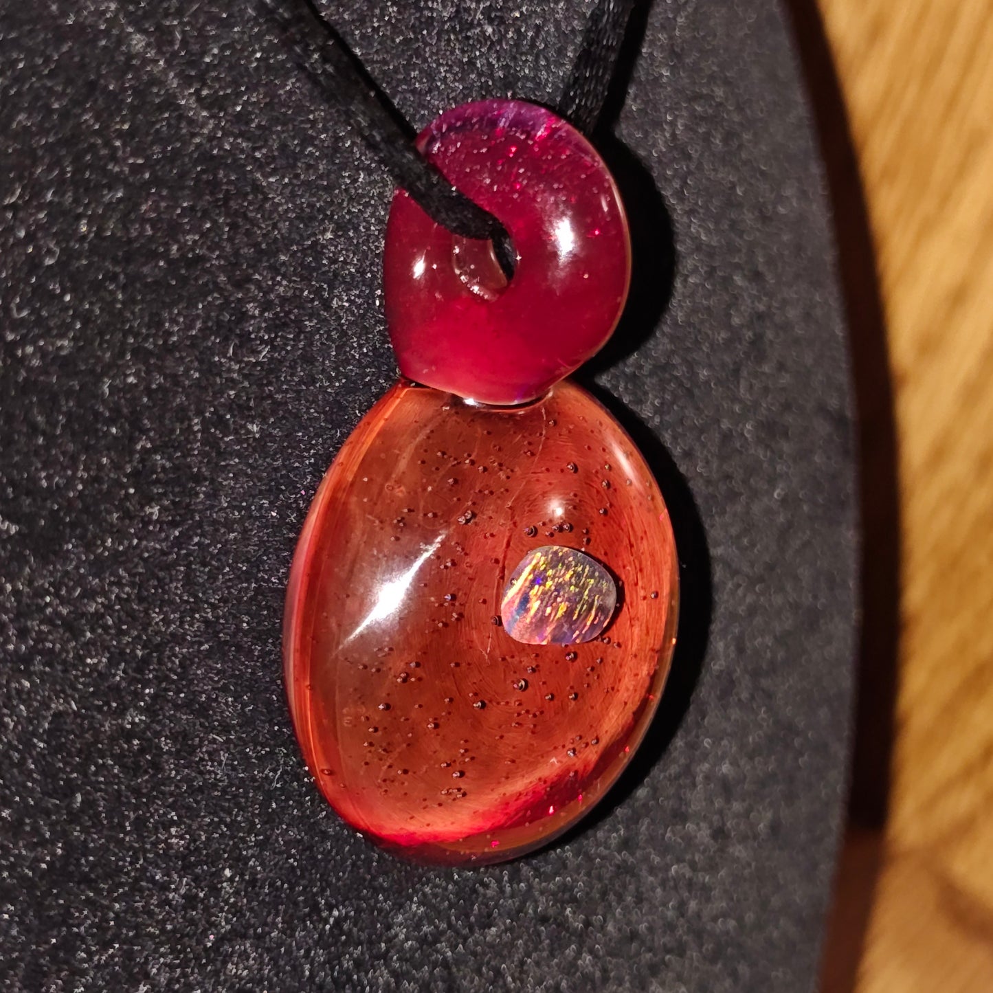 Opal in Red - Pendant