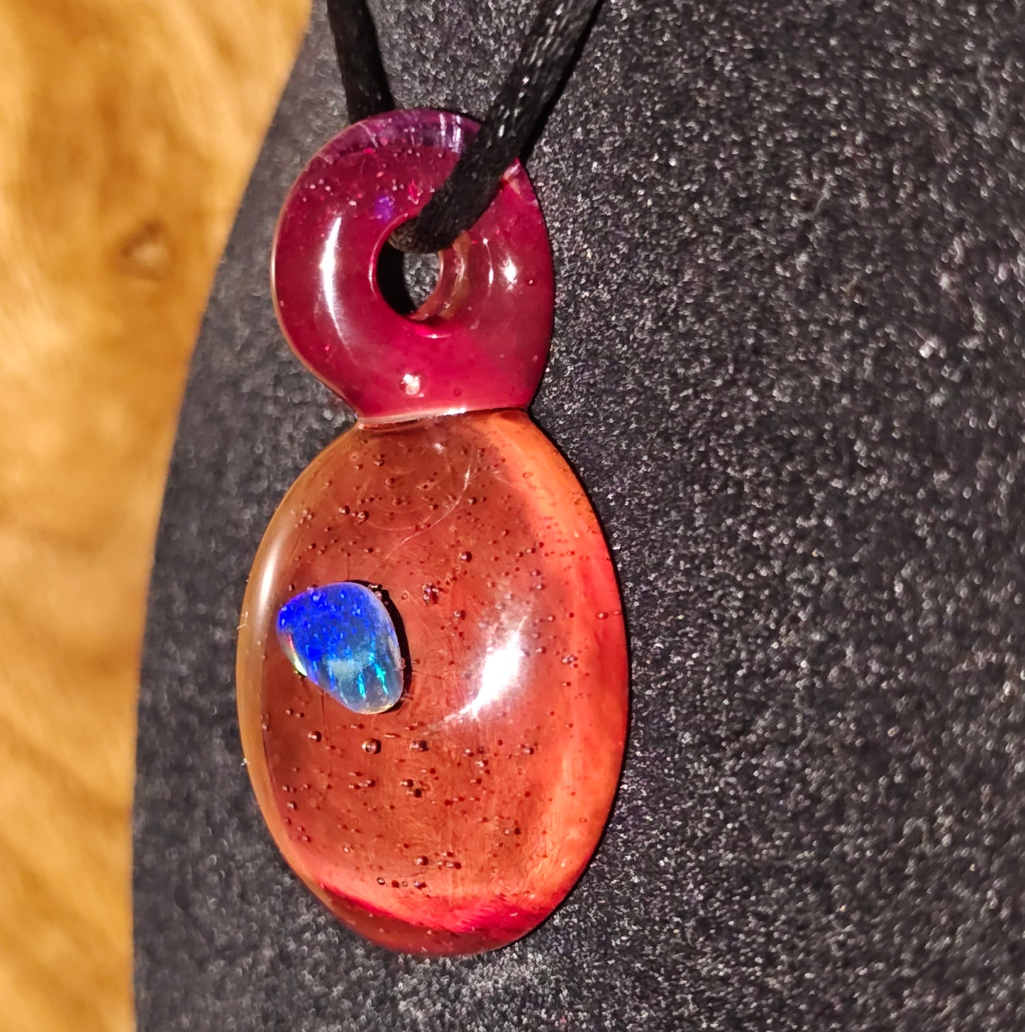 Opal in Red - Pendant